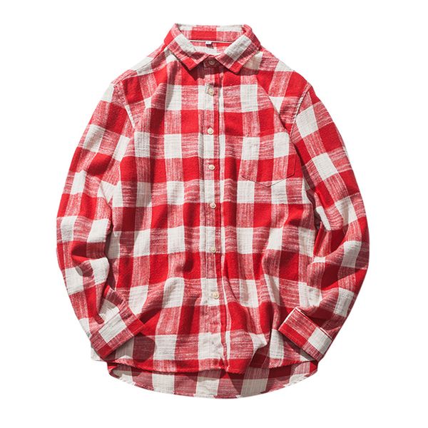 2018 fashion men's autumn casual fashion cotton plaid check long sleeve shirt blouse shirt in plaid for men long sleeve, White;black
2018 fashion men's autumn casual fashion cotton plaid check long sleeve shirt blouse shirt in plaid for men long sleeve, White;black