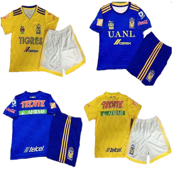 2019 mx league tigres 7 stars uanl home away kids kit yellow blue youth children gignac guerron football shirts soccer jerseys 19 20, Black;yellow
2019 mx league tigres 7 stars uanl home away kids kit yellow blue youth children gignac guerron football shirts soccer jerseys 19 20, Black;yellow