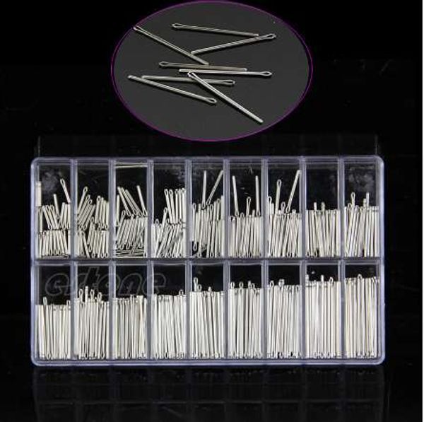 stainless steel watch accessories wristband spring bars strap link pin repair tool 8-25mm 360pcs horloge gereedschap