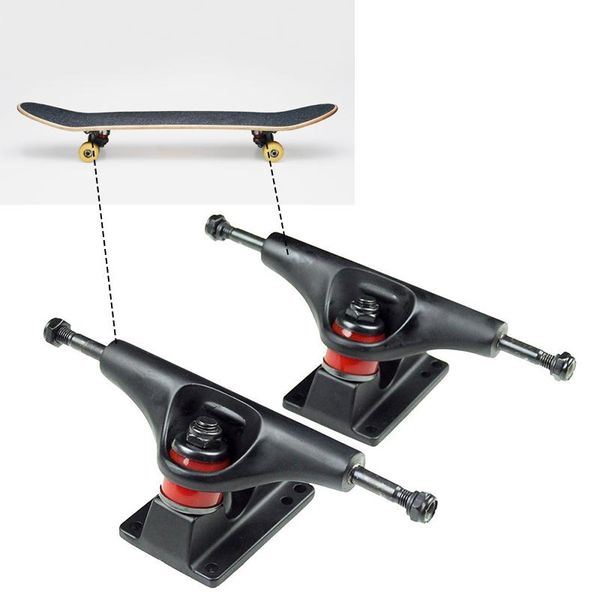 2pcs aluminum skateboard bridge bracket truck 15x 7x 5.9cm universal durable alloy long professional longboard 
2pcs aluminum skateboard bridge bracket truck 15x 7x 5.9cm universal durable alloy long professional longboard