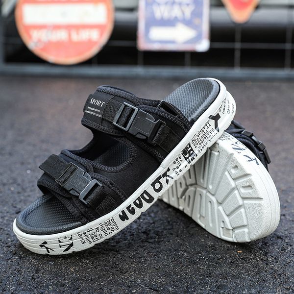 new famous brand arizona men's flat sandals men casual shoes male double buckle summer beach compile slippers, Black
new famous brand arizona men's flat sandals men casual shoes male double buckle summer beach compile slippers, Black