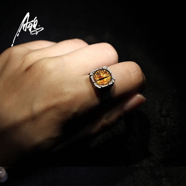 personality 8 colors eye ring handmade customized 925 sier ghosts eyes vintage gothic rings rock party punk mens boyjewelry, Golden;silver
personality 8 colors eye ring handmade customized 925 sier ghosts eyes vintage gothic rings rock party punk mens boyjewelry, Golden;silver