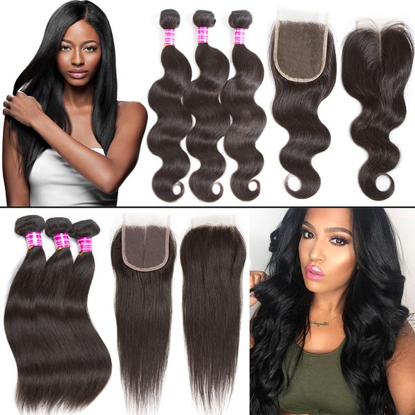 body wave 8a brazilian human hair bundles with frontal 100% unprocessed straight virgin hair bundles with closure human hair extension, Black;brown
body wave 8a brazilian human hair bundles with frontal 100% unprocessed straight virgin hair bundles with closure human hair extension, Black;brown