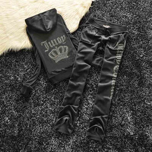 spring/fall 2020 women's brand velvet fabric tracksuits velour suit women track suit hoodies and pants fat sister sportswear, Gray
spring/fall 2020 women's brand velvet fabric tracksuits velour suit women track suit hoodies and pants fat sister sportswear, Gray
