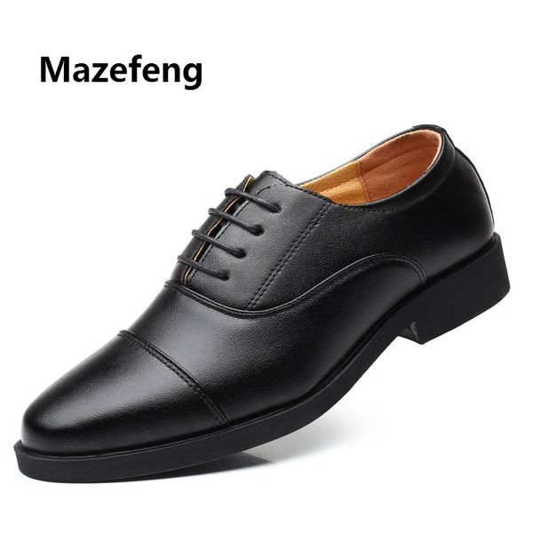 mazefeng 2018 new fashion men dress shoes business men flats shoes breathable instructor flat male round toe flats, Black
mazefeng 2018 new fashion men dress shoes business men flats shoes breathable instructor flat male round toe flats, Black