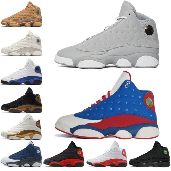 2018 13 13s mens basketball shoes phantom chicago gs hyper royal black cat flints bred brown playoffs men sports sneakers designer trainers, White;red
2018 13 13s mens basketball shoes phantom chicago gs hyper royal black cat flints bred brown playoffs men sports sneakers designer trainers, White;red