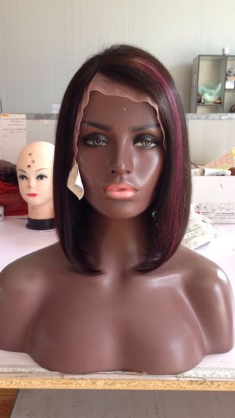 full lace human hair wigs bob wigs mix color straight brazilian virgin hair 130 density natural hairline glueless bleached knots, Black;brown
full lace human hair wigs bob wigs mix color straight brazilian virgin hair 130 density natural hairline glueless bleached knots, Black;brown