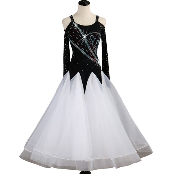 customized waltz dress ballroom dance competition dresses standard dance dresses ballroom dress d0973 long sleeve rhinestones big sheer hem, Black;red
customized waltz dress ballroom dance competition dresses standard dance dresses ballroom dress d0973 long sleeve rhinestones big sheer hem, Black;red