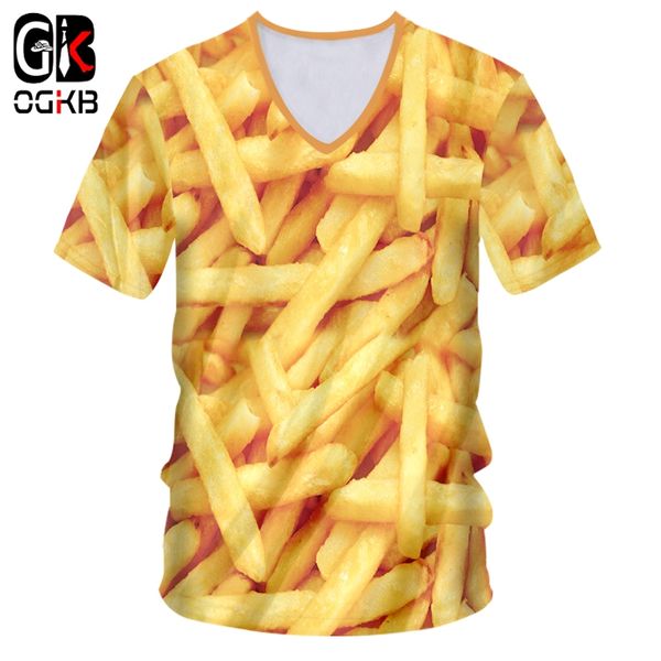 ogkb summer v neck t shirts male short edibles 3d tee shirt printed erench fries casual 5xl 6xl garment homme t-shirt, White;black
ogkb summer v neck t shirts male short edibles 3d tee shirt printed erench fries casual 5xl 6xl garment homme t-shirt, White;black