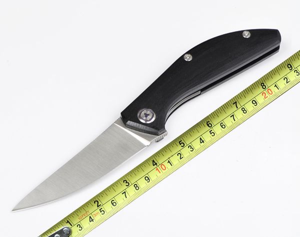 Collection Knife China Flipper Folding Knife 2 Colors Folder D2 56-58HRC Blade G10 Handle Camping Survival Knives D754L
Collection Knife China Flipper Folding Knife 2 Colors Folder D2 56-58HRC Blade G10 Handle Camping Survival Knives D754L