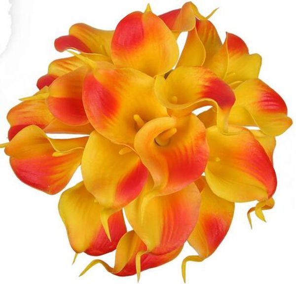 21pcs/lot calla lily sunset bridal wedding bouquet head lataex real touch flower bouquets pack of
21pcs/lot calla lily sunset bridal wedding bouquet head lataex real touch flower bouquets pack of