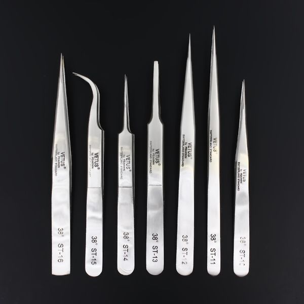 100% genuine vetus st series new hrc 38 ultra precision 302 stainless tweezers mink eyelash extensions anti acid
100% genuine vetus st series new hrc 38 ultra precision 302 stainless tweezers mink eyelash extensions anti acid