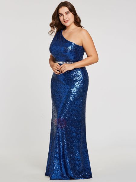 royal blue prom dress evening gowns for women one shoulder sequined bling fabric 2018 sheath crystal floor length pageant dress, Black
royal blue prom dress evening gowns for women one shoulder sequined bling fabric 2018 sheath crystal floor length pageant dress, Black