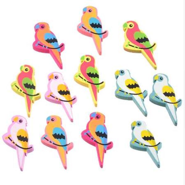 new 50pcs cartoon multicolor birds wooden beads for jewelry making handmade necklace bracelets for women diy random mixed, Black
new 50pcs cartoon multicolor birds wooden beads for jewelry making handmade necklace bracelets for women diy random mixed, Black