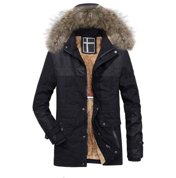Men Winter Warm Hooded Zipped Thick Solid Fleece Coat Cotton-padded Jacket New Arrival Mens Jackets
Men Winter Warm Hooded Zipped Thick Solid Fleece Coat Cotton-padded Jacket New Arrival Mens Jackets