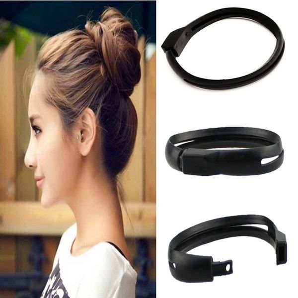 women french styling hair diy tool donut bun clip twist maker holder hair sticks, Golden;white
women french styling hair diy tool donut bun clip twist maker holder hair sticks, Golden;white