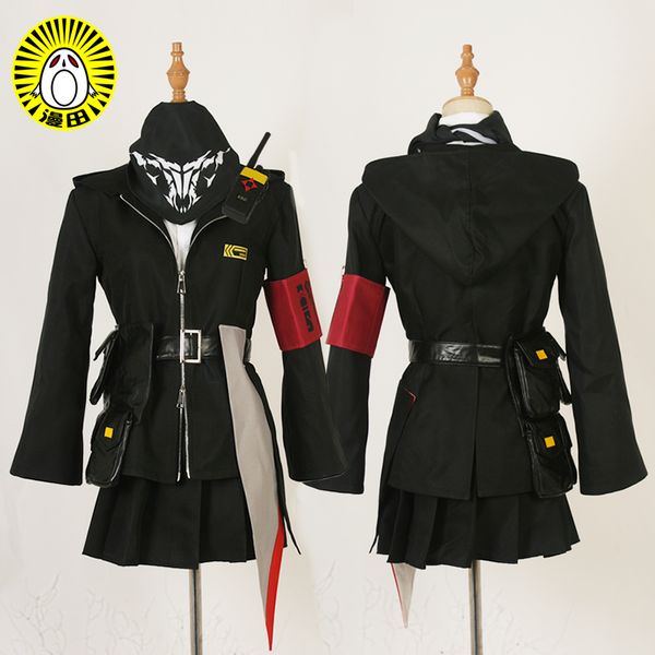 can be tailored girls frontline game cosplay halloween party sop ump45 cos daily uniform cosplay costume for woman, Black 
can be tailored girls frontline game cosplay halloween party sop ump45 cos daily uniform cosplay costume for woman, Black