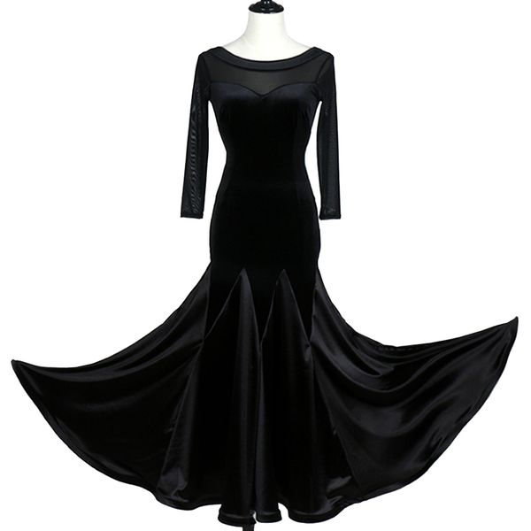 customized waltz dress ballroom dance competition dresses standard dance dresses ballroom dress d0172 velvet with big hem 3 choices, Black;red
customized waltz dress ballroom dance competition dresses standard dance dresses ballroom dress d0172 velvet with big hem 3 choices, Black;red
