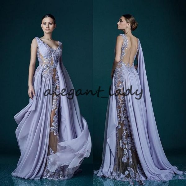 stunning deep v neck lavender evening dresses lace appliques sheer backless celebrity dress party gowns chiffon long prom dress, Black;red
stunning deep v neck lavender evening dresses lace appliques sheer backless celebrity dress party gowns chiffon long prom dress, Black;red
