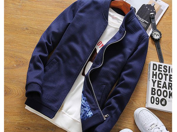 Polyester Autumn Mens Clothing Jacket Coat Men Blue Black Baseball Jacket Male Plus Size M-5XL Casual Windbreaker Bomber Jacket for Men
Polyester Autumn Mens Clothing Jacket Coat Men Blue Black Baseball Jacket Male Plus Size M-5XL Casual Windbreaker Bomber Jacket for Men