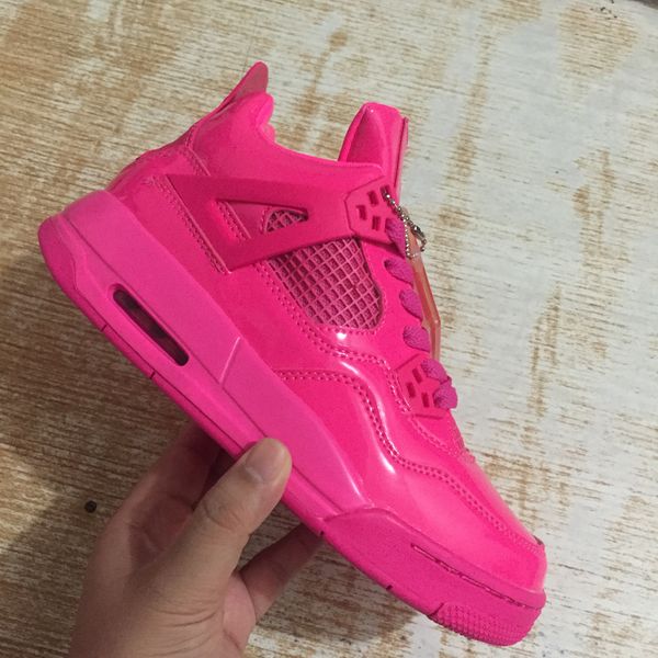 2019 Women 4 4s PINK PATENT Basketball Shoes Good Leather 30th Anniversary celebration Women fashion Designer Sports Sneakers Size 5.5-8.5
2019 Women 4 4s PINK PATENT Basketball Shoes Good Leather 30th Anniversary celebration Women fashion Designer Sports Sneakers Size 5.5-8.5