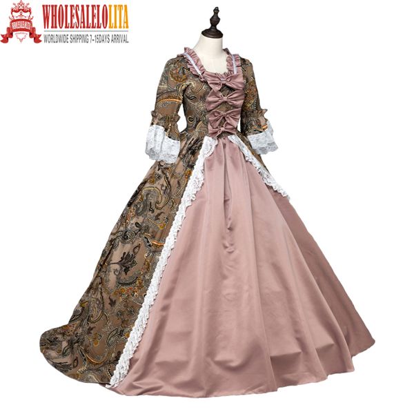 southern belle renaissance georgian colonial brocade period dress ball gown steampunk clothing, Black;red
southern belle renaissance georgian colonial brocade period dress ball gown steampunk clothing, Black;red