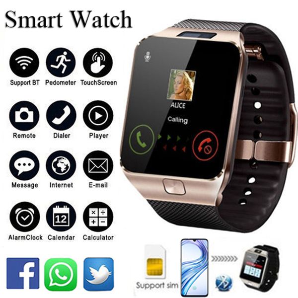 smart watch dz09 with sim card slot push message bluetooth connectivity android phone better than other smartwatch men watch, Slivery;brown
smart watch dz09 with sim card slot push message bluetooth connectivity android phone better than other smartwatch men watch, Slivery;brown