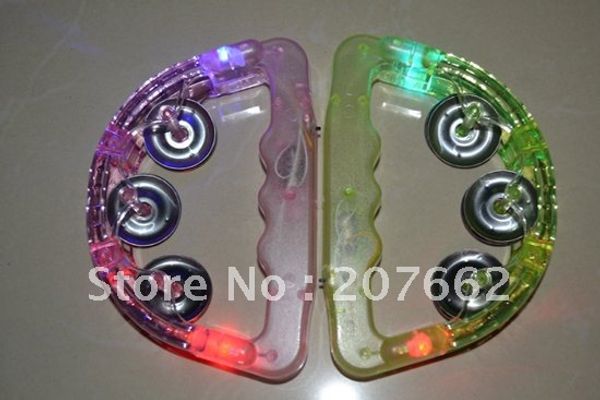 144pcs/lot 16*10cm led handbell flashing light up tambourine neon toy cheering party dancing
144pcs/lot 16*10cm led handbell flashing light up tambourine neon toy cheering party dancing