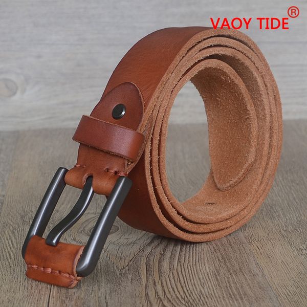 trendy casual vintage men's belts layer leather pin buckle belts full leather single layer pin buckle belt durable g, Black;brown
trendy casual vintage men's belts layer leather pin buckle belts full leather single layer pin buckle belt durable g, Black;brown