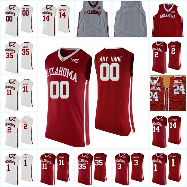 Custom NCAA Oklahoma Sooners College Basketball Jerseys 0 Christian James 3 Khadeem Lattin 11 Trae Young OSU Sooners personalized Jersey
Custom NCAA Oklahoma Sooners College Basketball Jerseys 0 Christian James 3 Khadeem Lattin 11 Trae Young OSU Sooners personalized Jersey