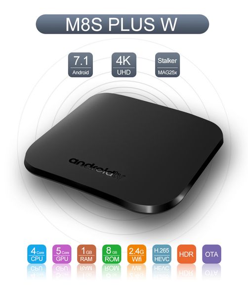 mecool m8s plus w android 7.1 1g 8g 2.4g wifi 4k тв box amlogic s905w ipstb hdmi
mecool m8s plus w android 7.1 1g 8g 2.4g wifi 4k тв box amlogic s905w ipstb hdmi