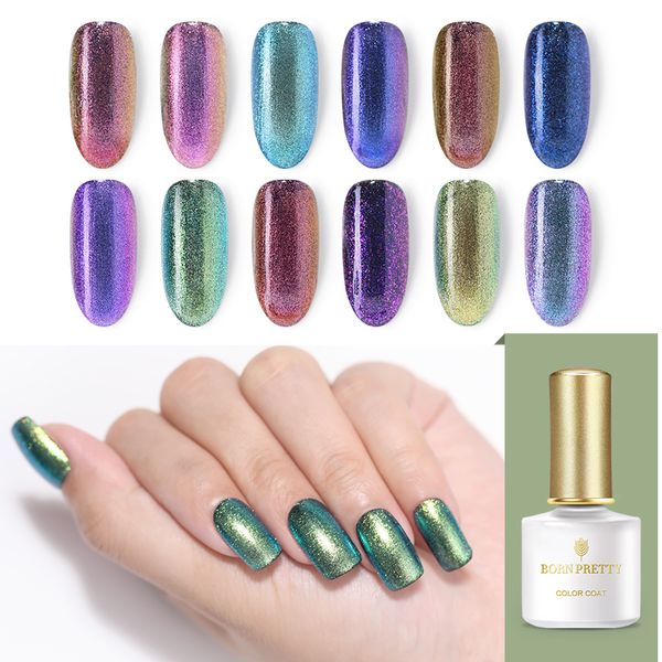 born pretty 6ml chameleon uv nail gel polish color changing nails soak off gel holographic nail art design with base coat, Red;pink
born pretty 6ml chameleon uv nail gel polish color changing nails soak off gel holographic nail art design with base coat, Red;pink