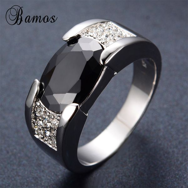 bamos fashion male oval black ring 925 sterling silver filled jewelry vintage party wedding rings for men birth stone gift
bamos fashion male oval black ring 925 sterling silver filled jewelry vintage party wedding rings for men birth stone gift