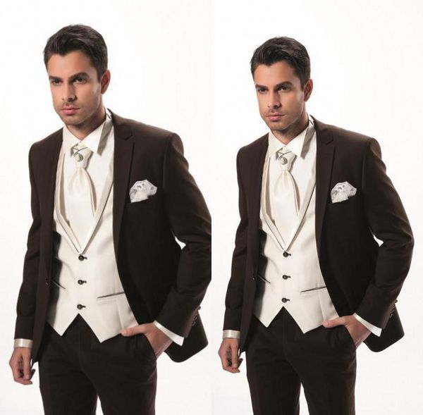 new design chocolate groom tuxedos notch lapel one button groomsmen mens wedding tuxedos excellent man suit(jacket+pants+vest+tie) 103, Black;gray
new design chocolate groom tuxedos notch lapel one button groomsmen mens wedding tuxedos excellent man suit(jacket+pants+vest+tie) 103, Black;gray