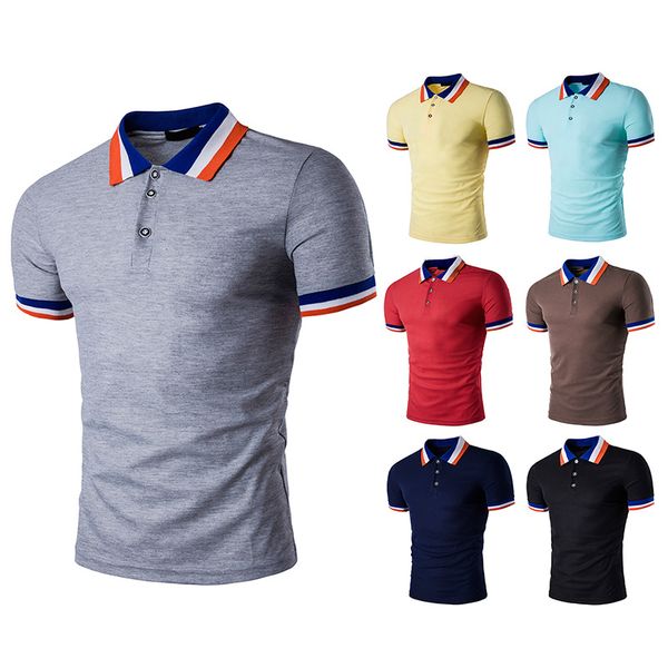 designer polo shirts mens patchwork striped polo shirts summer loose england style short sleeves breathable casual shirt for men, White;black
designer polo shirts mens patchwork striped polo shirts summer loose england style short sleeves breathable casual shirt for men, White;black