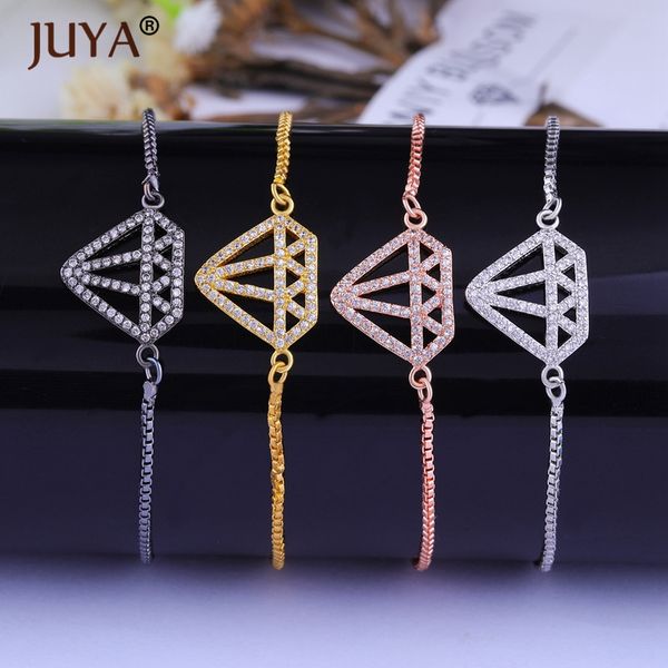 fashion bracelets 2018 womens bracelets femme adjustable chain copper zircon charms bracelet bangle friend gift, Black
fashion bracelets 2018 womens bracelets femme adjustable chain copper zircon charms bracelet bangle friend gift, Black