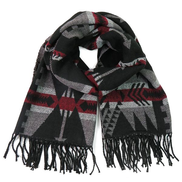geometric pattern long tassel acrylic men scarf 2018 winter new dark grey red male muffler warm scarf, Blue;gray
geometric pattern long tassel acrylic men scarf 2018 winter new dark grey red male muffler warm scarf, Blue;gray