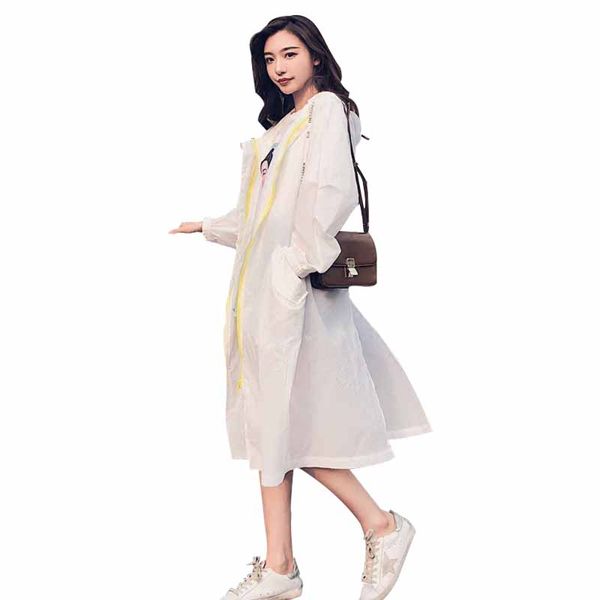 2018 summer ladies windbreaker sun protection clothing long section korean new hooded wild loose temperament women fashion ztt47, Tan;black
2018 summer ladies windbreaker sun protection clothing long section korean new hooded wild loose temperament women fashion ztt47, Tan;black