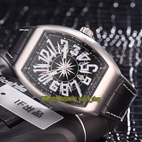luxry new men's collection vanguard v 45 sc dt yachting automatic mechanical mens watch black date dial leather strap gents watches 01, Slivery;brown
luxry new men's collection vanguard v 45 sc dt yachting automatic mechanical mens watch black date dial leather strap gents watches 01, Slivery;brown
