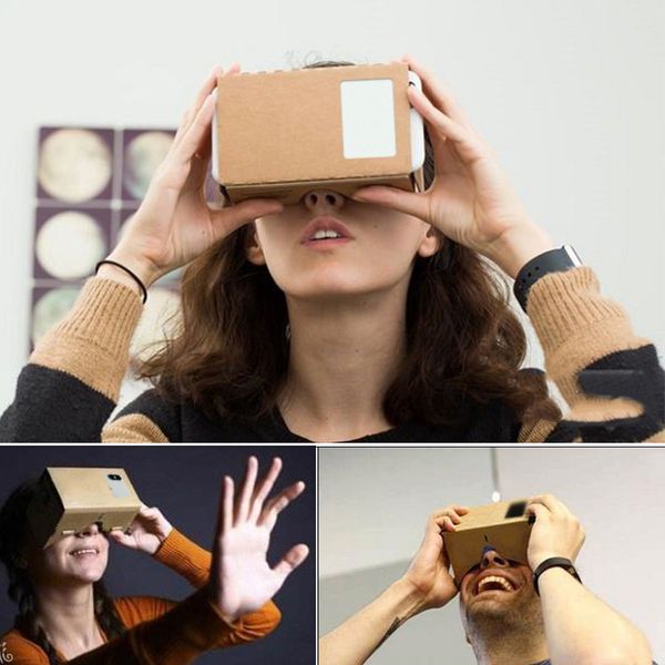 очки виртуальной реальности google картон очки 3d очки vr box фильмы для iphone 5 6 7 смартфоны vr гарнитура для xiaomi