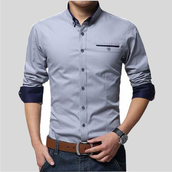 2018 new men shirts business long sleeve turn-down collar 100% cotton male shirt slim fit popular designs, White;black
2018 new men shirts business long sleeve turn-down collar 100% cotton male shirt slim fit popular designs, White;black