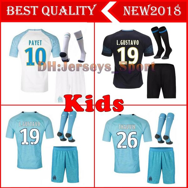 Kid kit 2018 olympique de mar eille occer jer ey 18 19 thauvin l gu tavo payet home away third boy child football hirt maillot de foot
Kid kit 2018 olympique de mar eille occer jer ey 18 19 thauvin l gu tavo payet home away third boy child football hirt maillot de foot