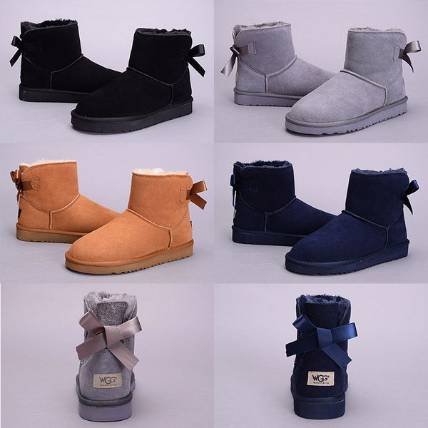 bowtie wgg women's classic kneel half boots ankle boots black grey chestnut navy blue red women girl boots 5--10
bowtie wgg women's classic kneel half boots ankle boots black grey chestnut navy blue red women girl boots 5--10