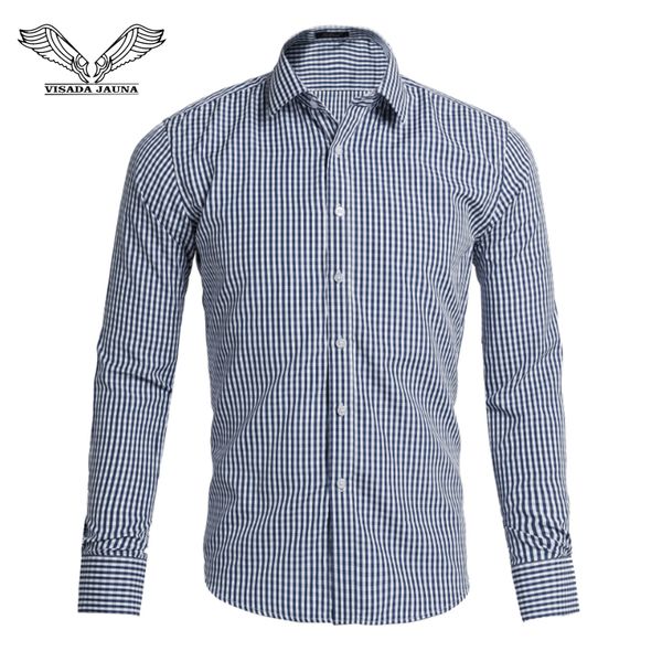 visada jauna 2017 new men's small plaid lapel slim long-sleeved single-breasted casual men dress four seasons homme shirt n8993, White;black
visada jauna 2017 new men's small plaid lapel slim long-sleeved single-breasted casual men dress four seasons homme shirt n8993, White;black