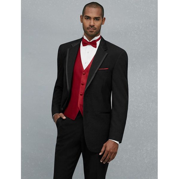 new arrival two button black groom men suit tuxedos groomsmen mens wedding prom suits custom made (jacket+pants+vest+tie, White;black
new arrival two button black groom men suit tuxedos groomsmen mens wedding prom suits custom made (jacket+pants+vest+tie, White;black