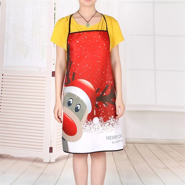 1pc christmas apron printed waterproof kitchen restaurant dinner apron for cooking baking barbequing (elk head
1pc christmas apron printed waterproof kitchen restaurant dinner apron for cooking baking barbequing (elk head