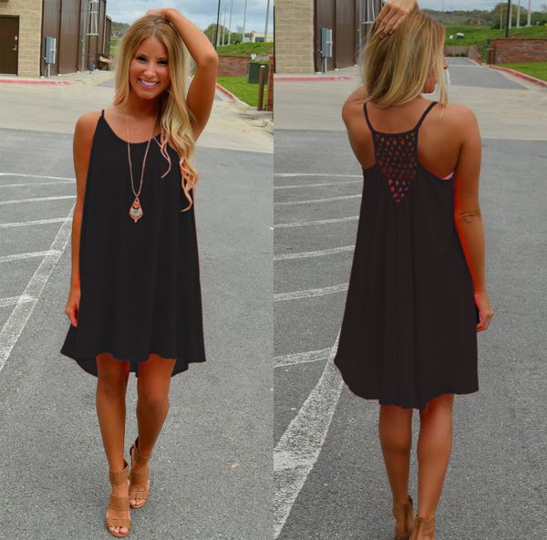 2018 casual dresses women summer sleeveless evening womens clothing apparel party beach dress short chiffon mini dress boho new fashion, Black;gray
2018 casual dresses women summer sleeveless evening womens clothing apparel party beach dress short chiffon mini dress boho new fashion, Black;gray