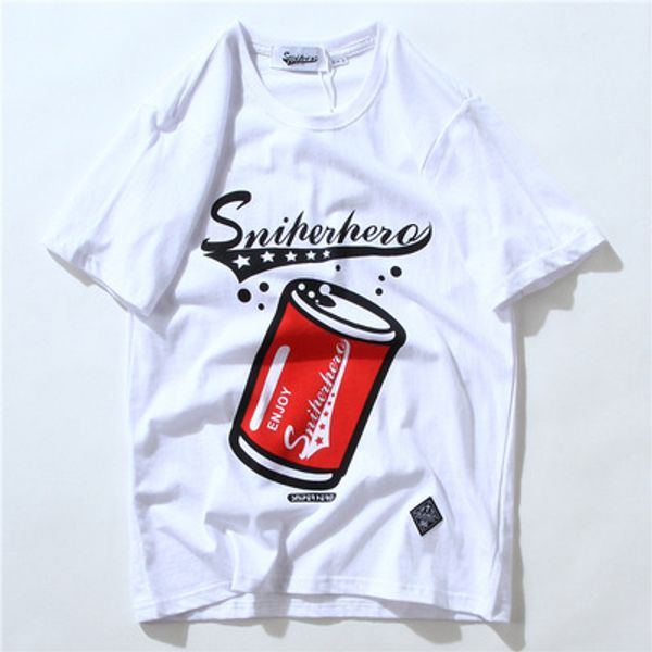 4 Color Spring Summer Couple T-shirt New Beverage Soda Bottle Printing Loose Short Sleeve T-shirt Original Mens Clothing
4 Color Spring Summer Couple T-shirt New Beverage Soda Bottle Printing Loose Short Sleeve T-shirt Original Mens Clothing