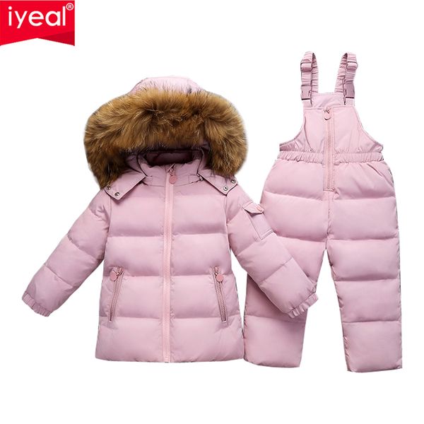iyeal russia winter warm down jacket for children girl clothes large real raccoon fur coat baby clothing sets kids boy snow wear, White
iyeal russia winter warm down jacket for children girl clothes large real raccoon fur coat baby clothing sets kids boy snow wear, White