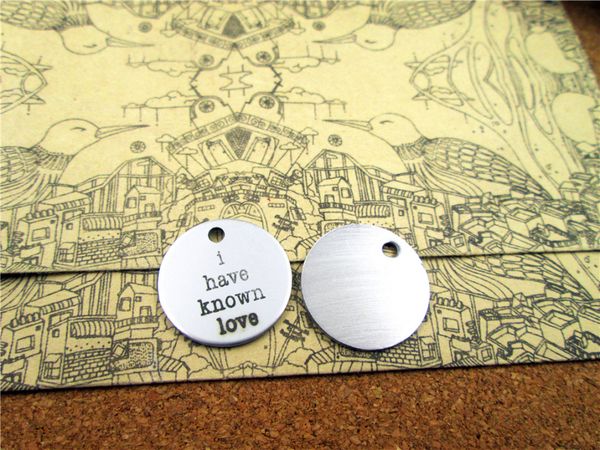40pcs--"i have known love"stainless steel charms more style for choosing diy charms pendants for necklace, Bronze;silver
40pcs--"i have known love"stainless steel charms more style for choosing diy charms pendants for necklace, Bronze;silver